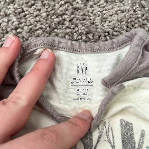 BabyGap Fox Forest Baseball Tshirt - Picture 2 of 6